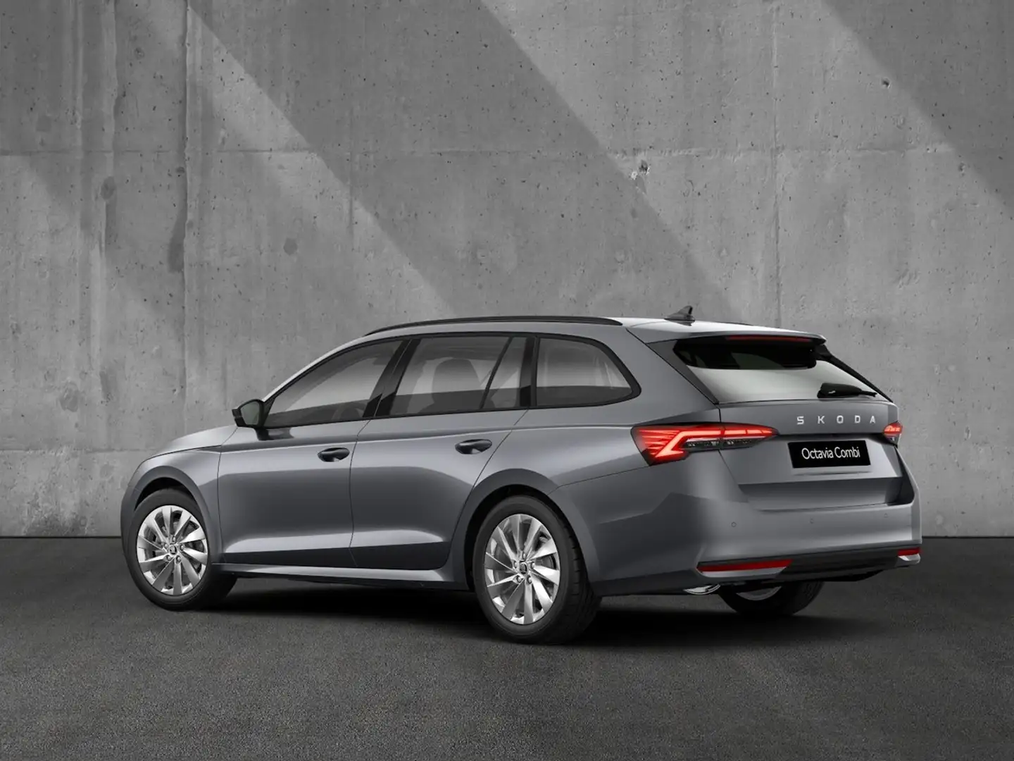 Skoda Octavia Combi 1.5 TSI Selection *LED*VC*DAB+*PDC Klima Grau - 2