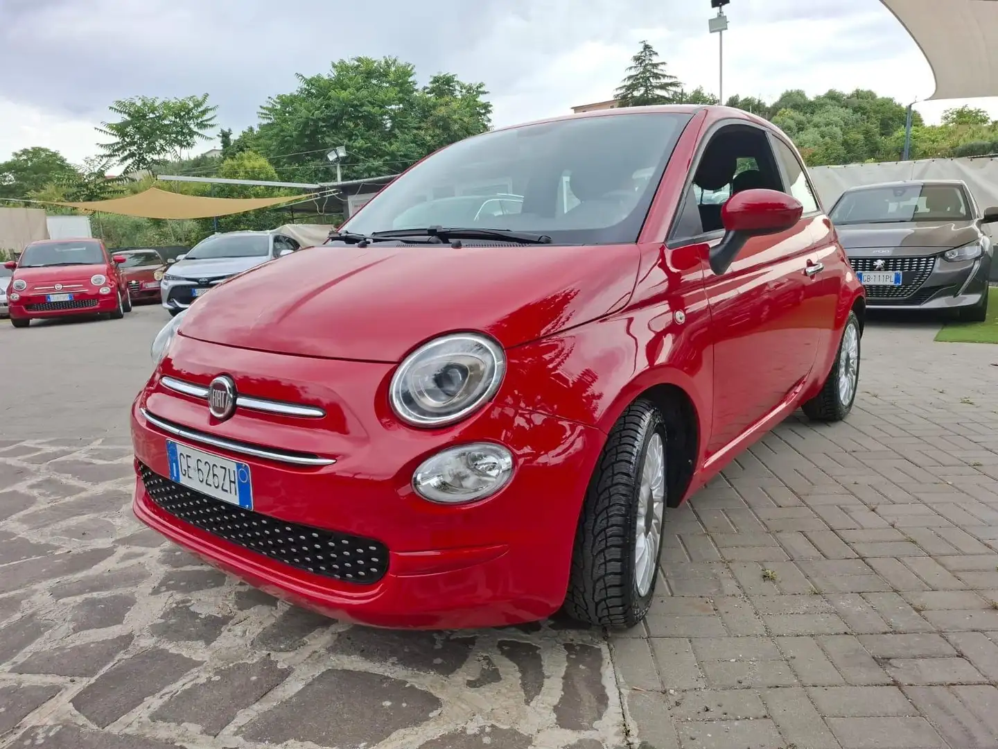 Fiat 500 500 1.0 hybrid Dolcevita 70cv Rouge - 1