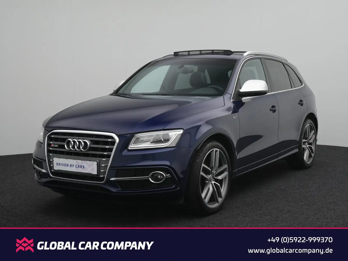 Audi SQ5 TDI quattro,BIXENON,PANO,ACC,MEMO,B&O,AHK Blau - 1