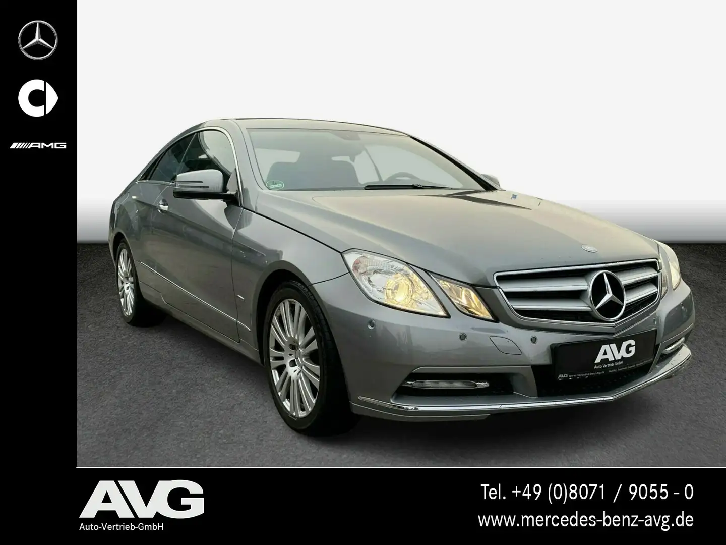 Mercedes-Benz E 350 E 350 CDI BlueEFFICIENCY Coupé AVANTGARDE AHK SH Silber - 2