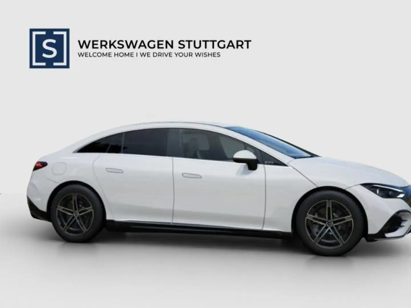 Mercedes-Benz EQE 350 EQE 350 AMG Line 4Matic  Navi/Distronic/Klima Weiß - 2