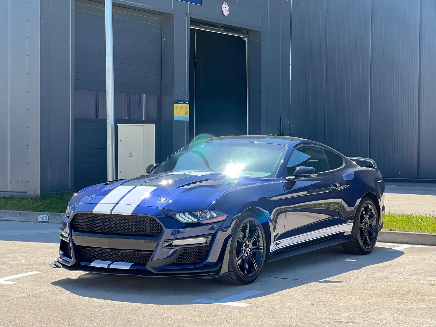 Ford Mustang 2.3 ecoboost 310cv auto Iva Esposta Bleu - 2