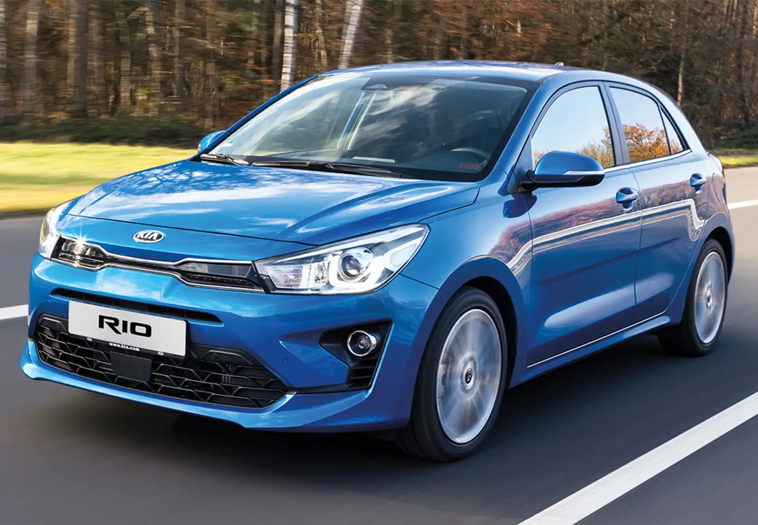 Kia Rio 1.1CRDi Concept Blau - 2