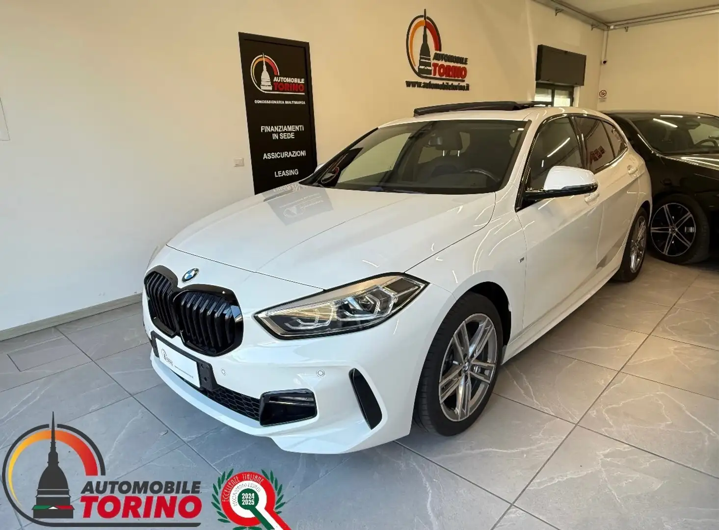 BMW 118 118i 5p. Msport VIRTUAL TETTO Bianco - 1