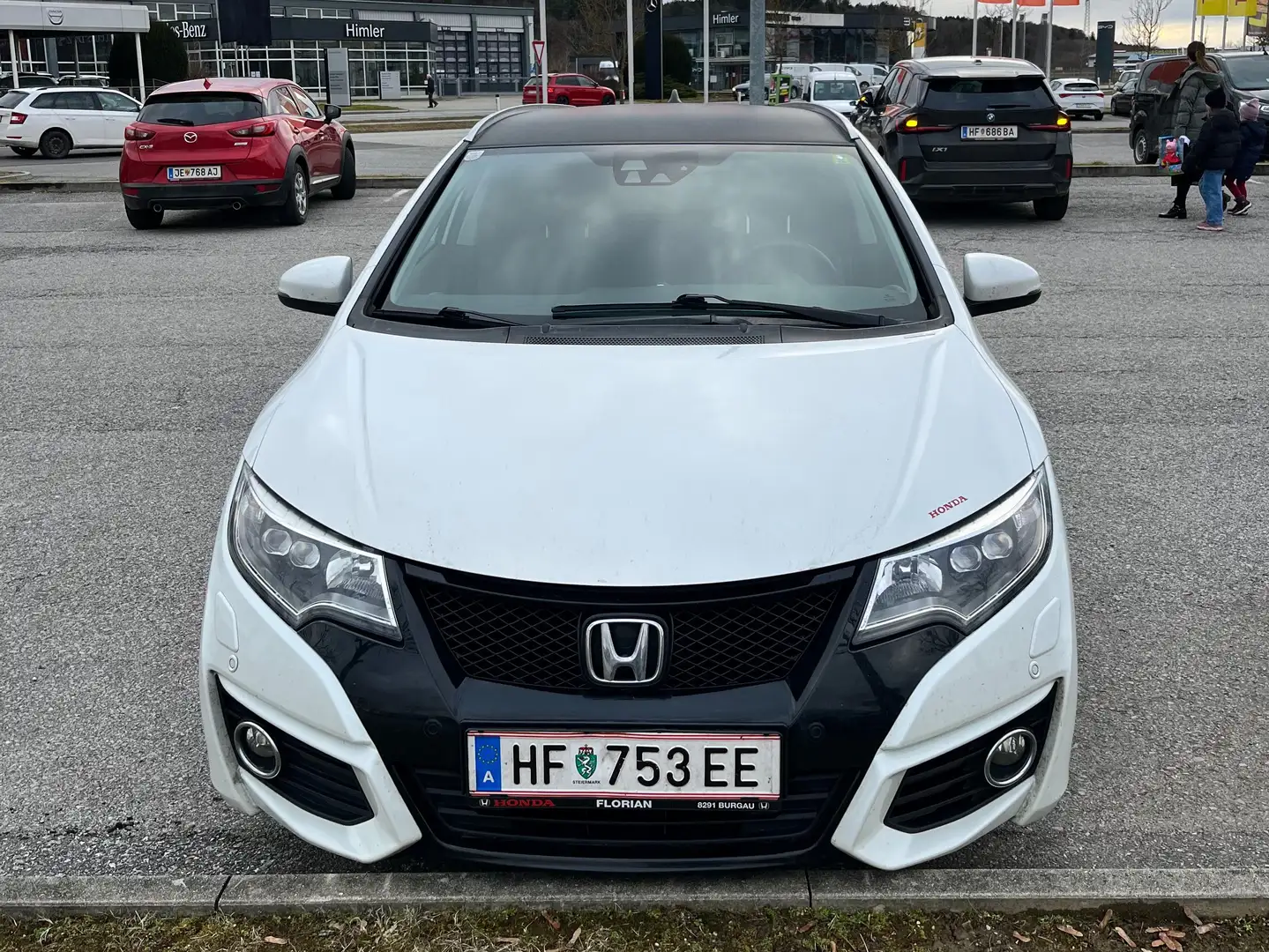 Honda Civic Civic Tourer 1,6i-DTEC Lifestyle Lifestyle Biały - 1