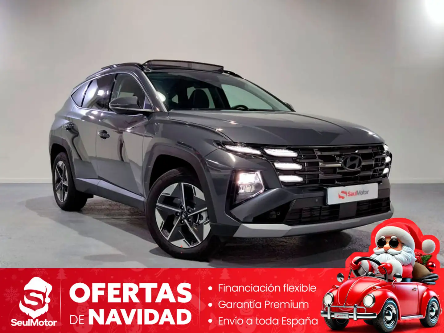 Hyundai TUCSON 1.6 T HEV Tecno Sky AT Gris - 1