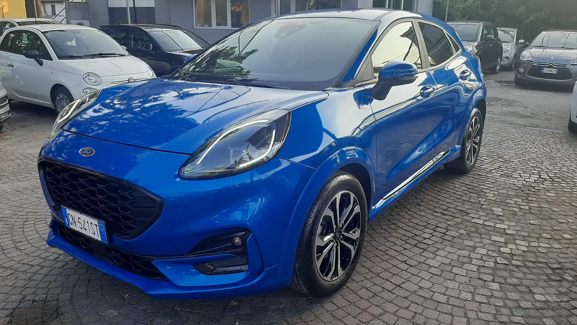 Ford Puma 1.0 ecoboost h ST-Line s&s Km. 27000 plava - 1