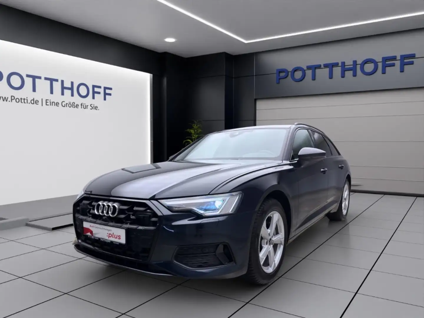 Audi A6 Avant 35 TDI BUSINESS LM19 HuD PANO MATRIX Blau - 1