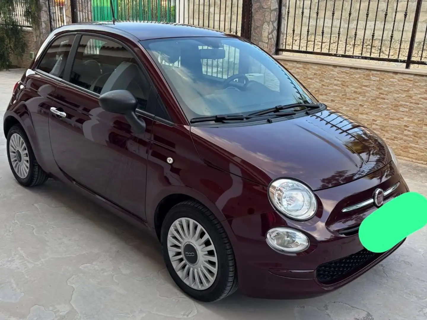 Fiat 500 500 1.2 Collezione 69cv c/sensori parcheggio Marrone - 1