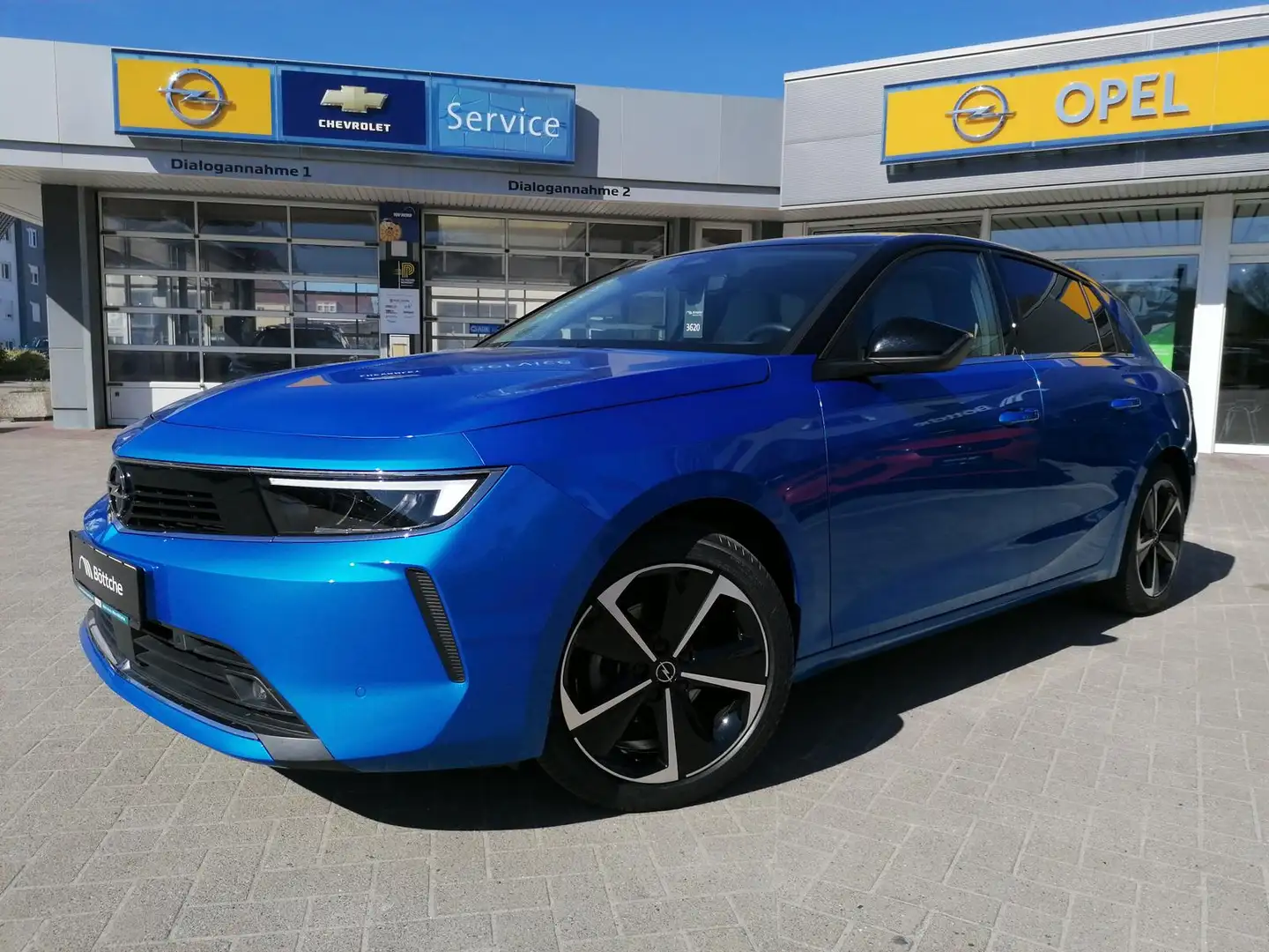 Opel Astra 5trg 1.2 Elegance AT/LED/DAB/180°Kamera/Klimaauto/ Bleu - 2