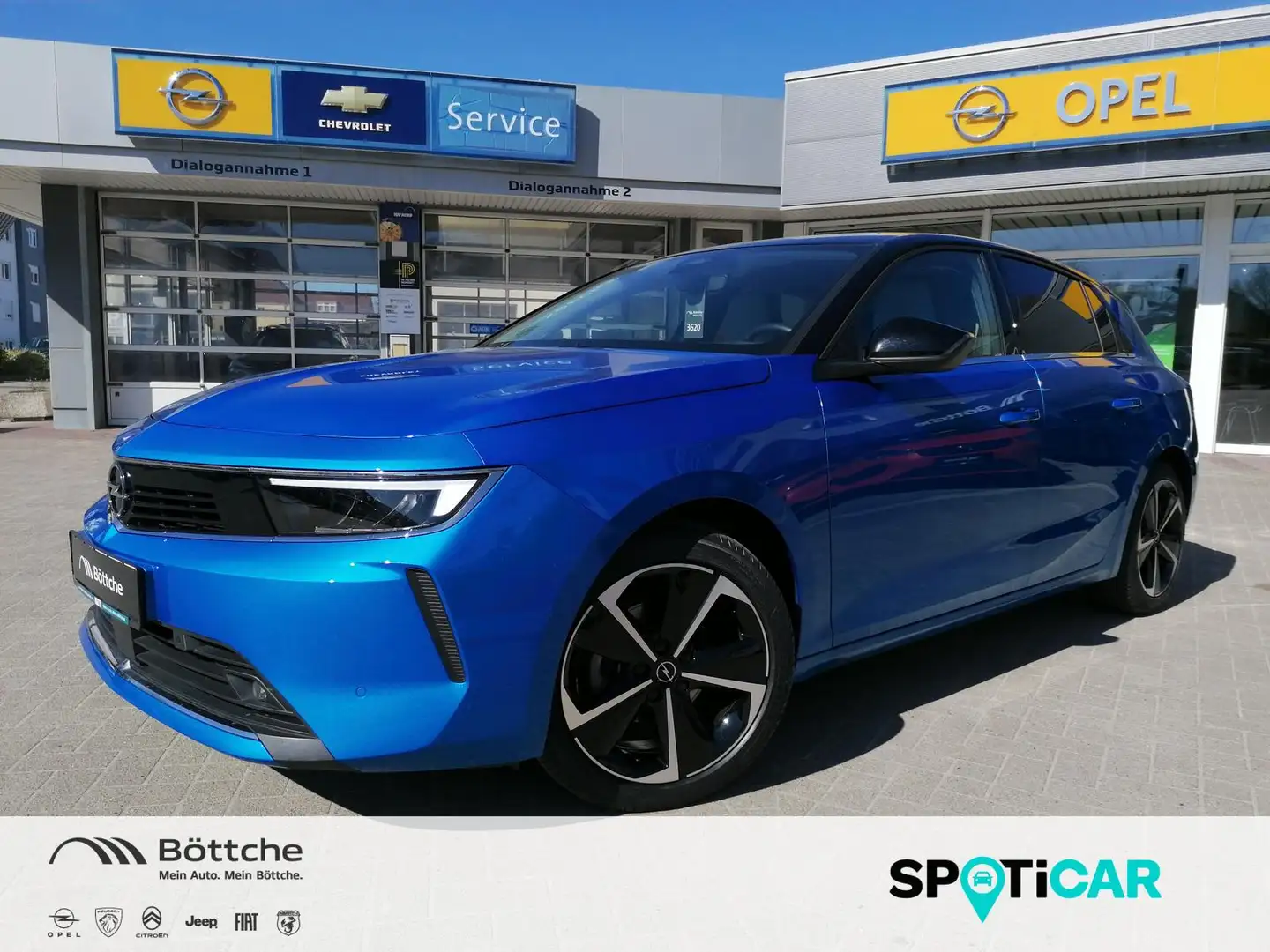 Opel Astra 5trg 1.2 Elegance AT/LED/DAB/180°Kamera/Klimaauto/ Bleu - 1