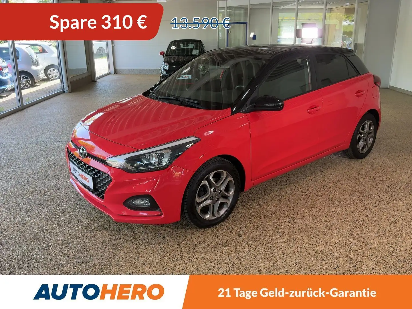 Hyundai i20 1.0 TGDI Style Aut.*CARPLAY*SHZ*LHZ*PDC* Rot - 1