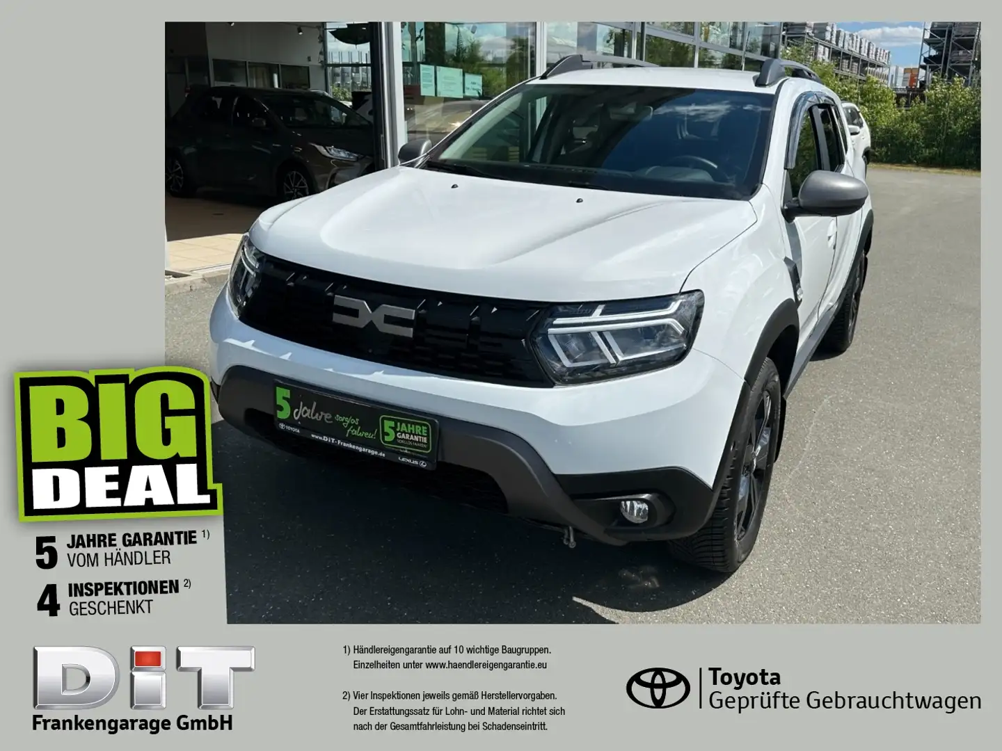 Dacia Duster II 1.3 TCe 4WD Journey+ 360°Kamera, AHK Wit - 1