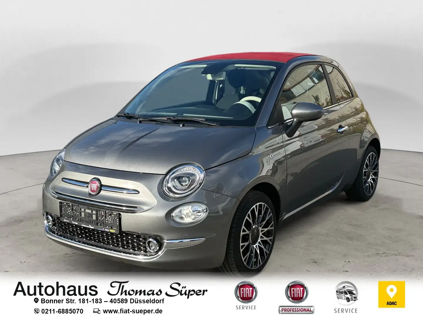 Fiat 500C Dolcevita Apple Android DAB+ PDC Navigation - 1