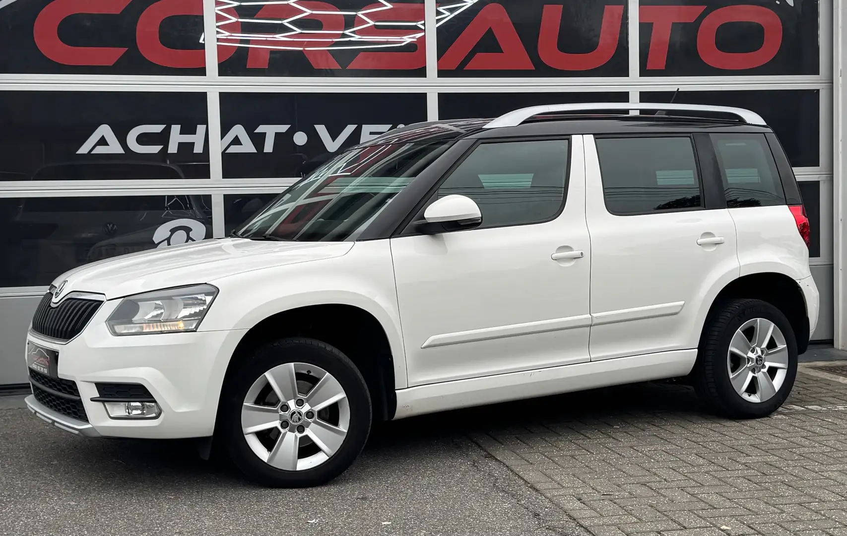 Skoda Yeti Yeti 1.6 CR TDi Ambition DSG NAVI CRUISE DETECT JA Blanc - 1