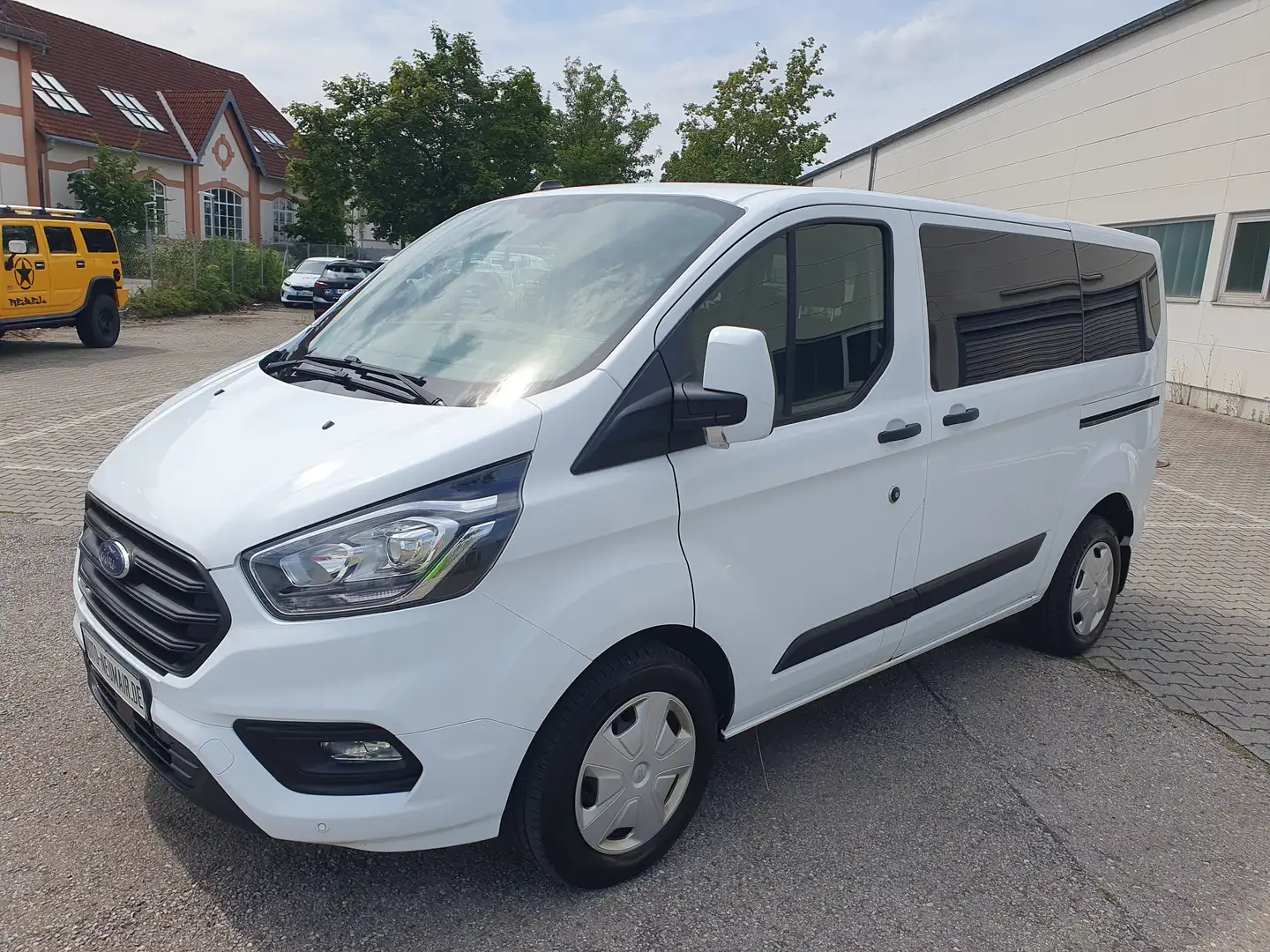 Ford Transit Custom 2.0 TDCI Trend *Klima/2x Schiebetüren/Euro 6* Wit - 1