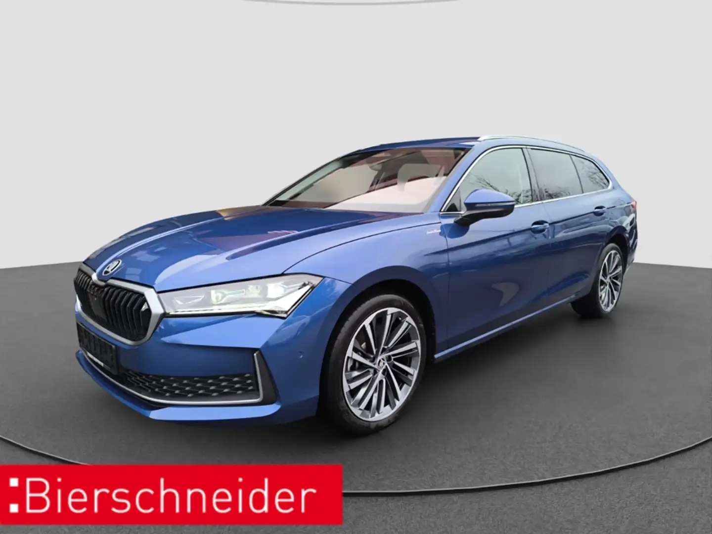 Skoda Superb Combi 2.0 TDI DSG L&K 4x4 Navi Matrix-LED KEYLESS Blau - 1