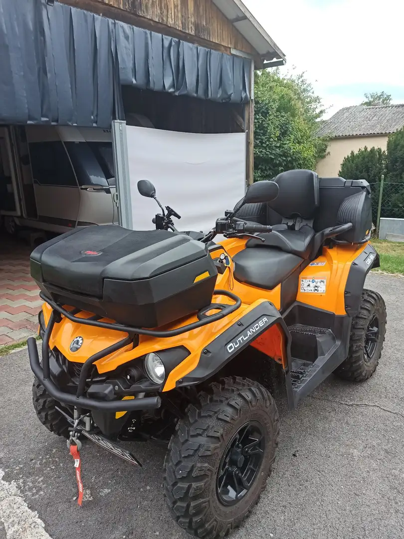 Can-Am Outlander 570/650 DPS Max, Warn Seilwinde, Lof Zulassung Jaune - 2