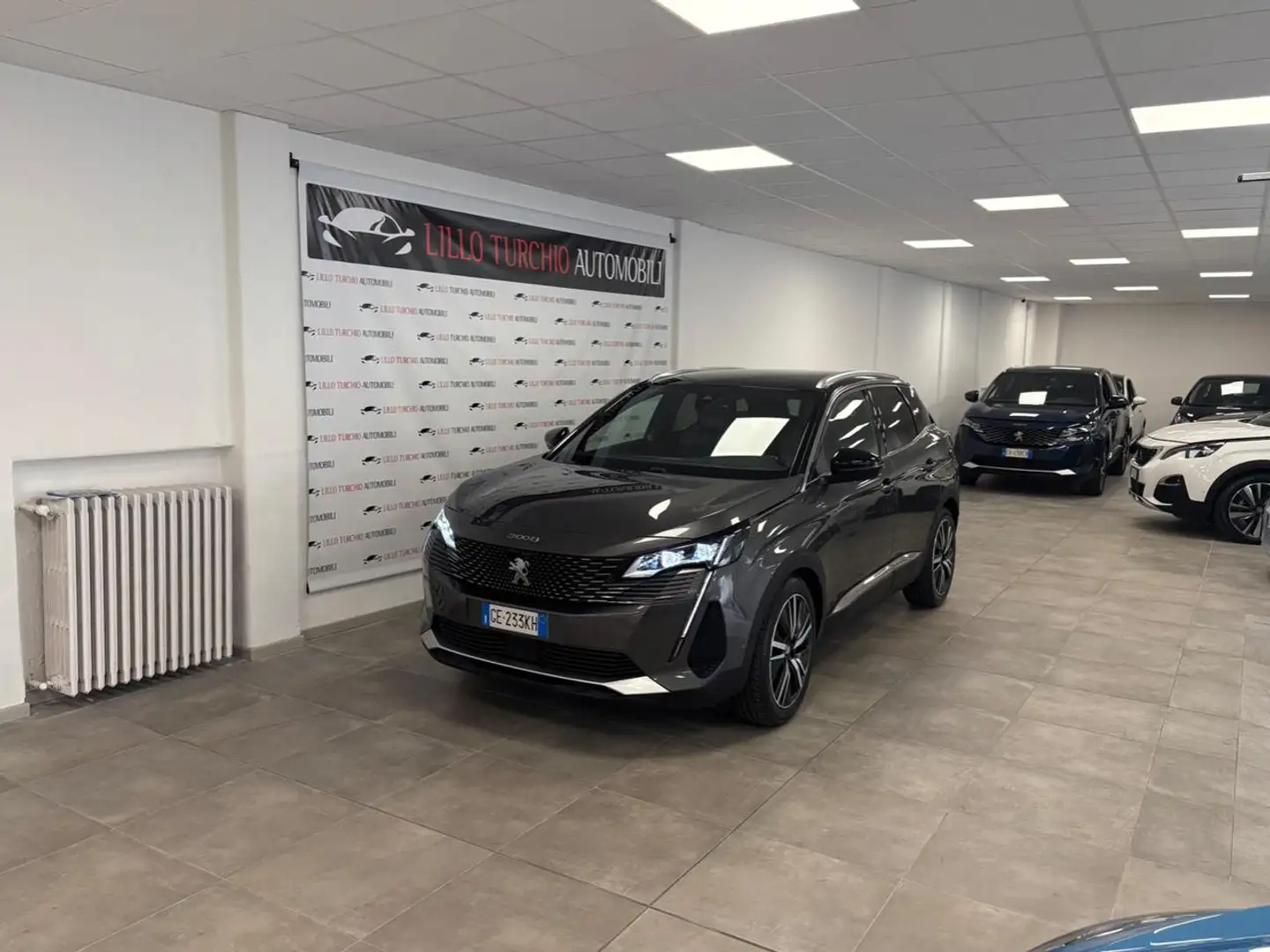 Peugeot 3008 Hybrid 225 e-EAT8 GT Pack IVA ESPOSTA Grijs - 1