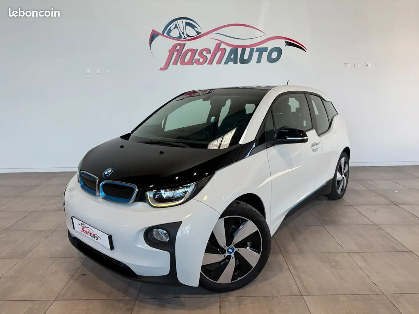 BMW i3 REX 60ah i 170cv eDRIVE HYBRID-BVA-2016 Blanc - 1