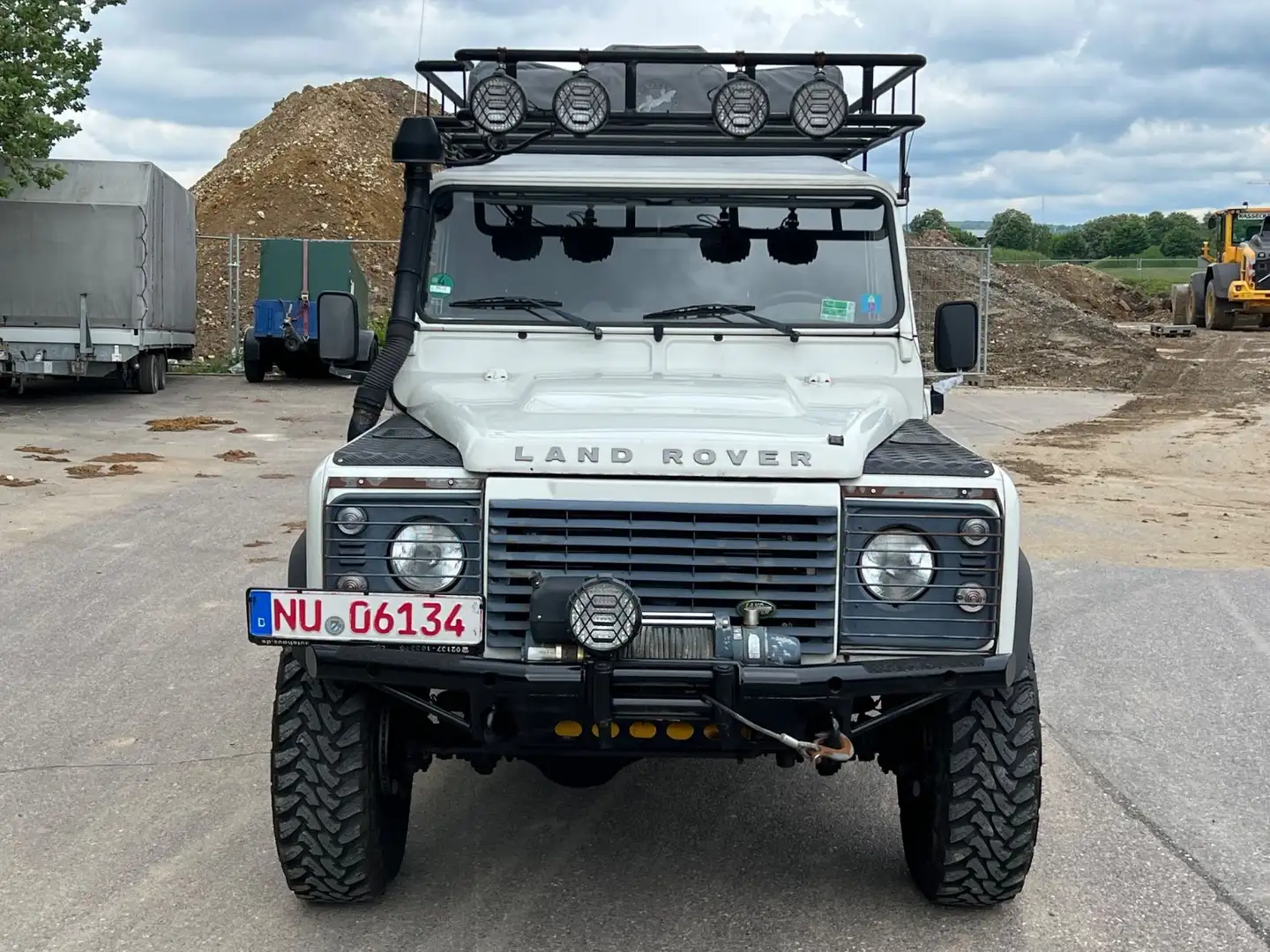 Land Rover Defender td4 * Klima * Safari Expedition ! Weiß - 2