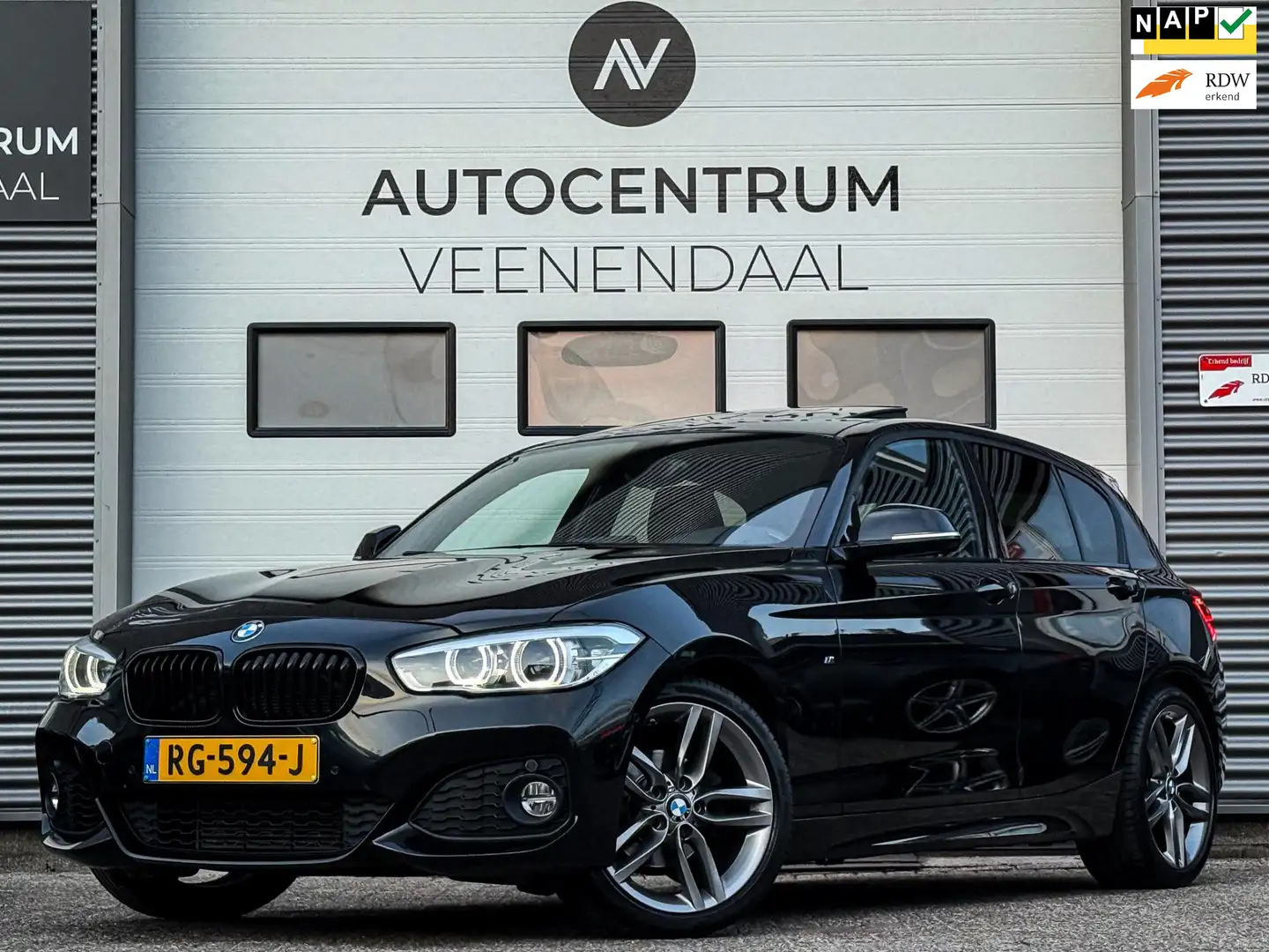 BMW 118 1-serie 118i Executive 136 PK 3X M-SPORT SCHUIFDAK Noir - 1