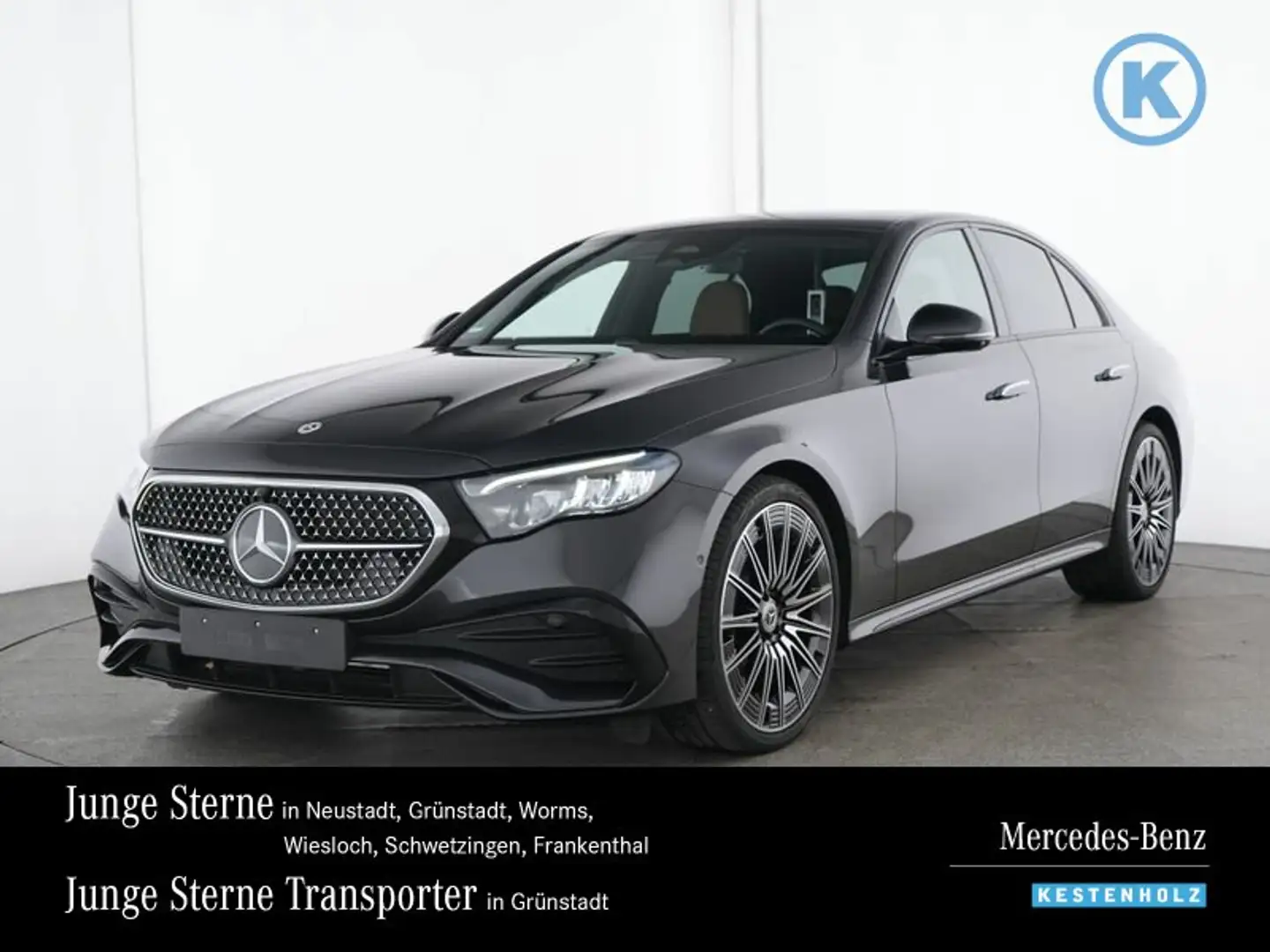 Mercedes-Benz E 220 E 220 d AMG+NIGHT+SUPER-SCREEN+DISTRO+360°+TWA Grau - 1