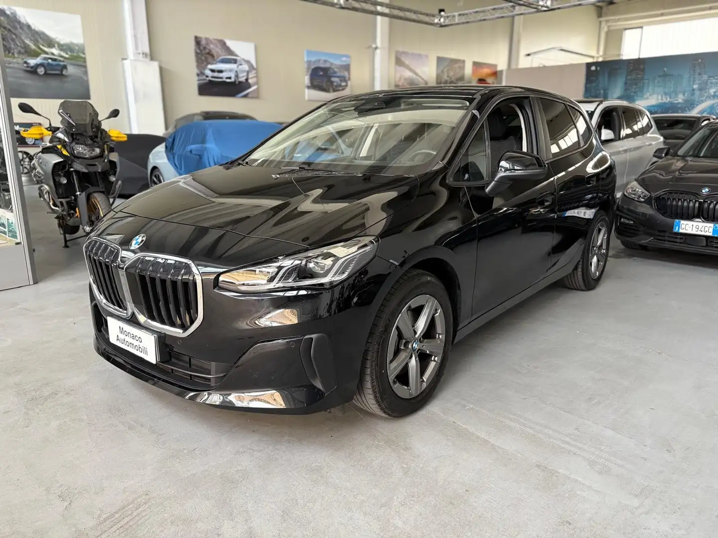BMW 218 218d Active Tourer auto Nero - 1