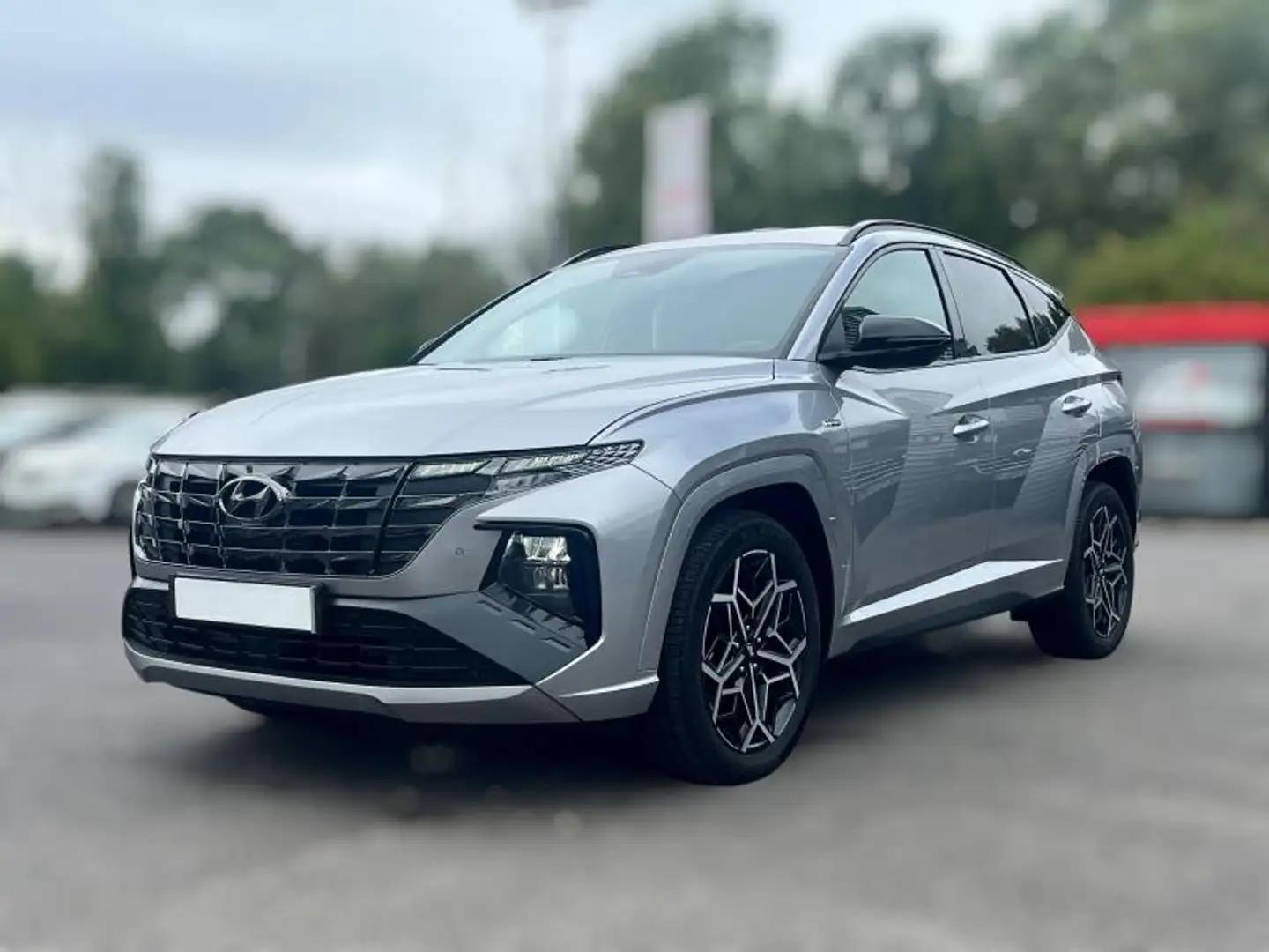 Hyundai TUCSON 1.6 T-GDi 230ch Hybrid N Line Edition BVA6 Argent - 2
