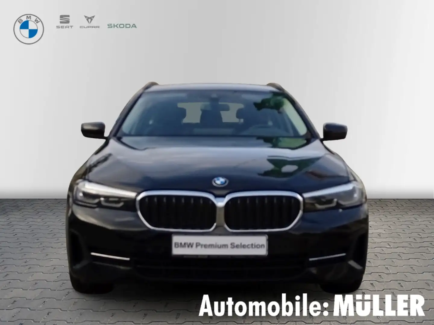 BMW 520 d Touring Mild-Hybrid+HUD+ACC+Hifi+PARK-ASSISTENT Schwarz - 2