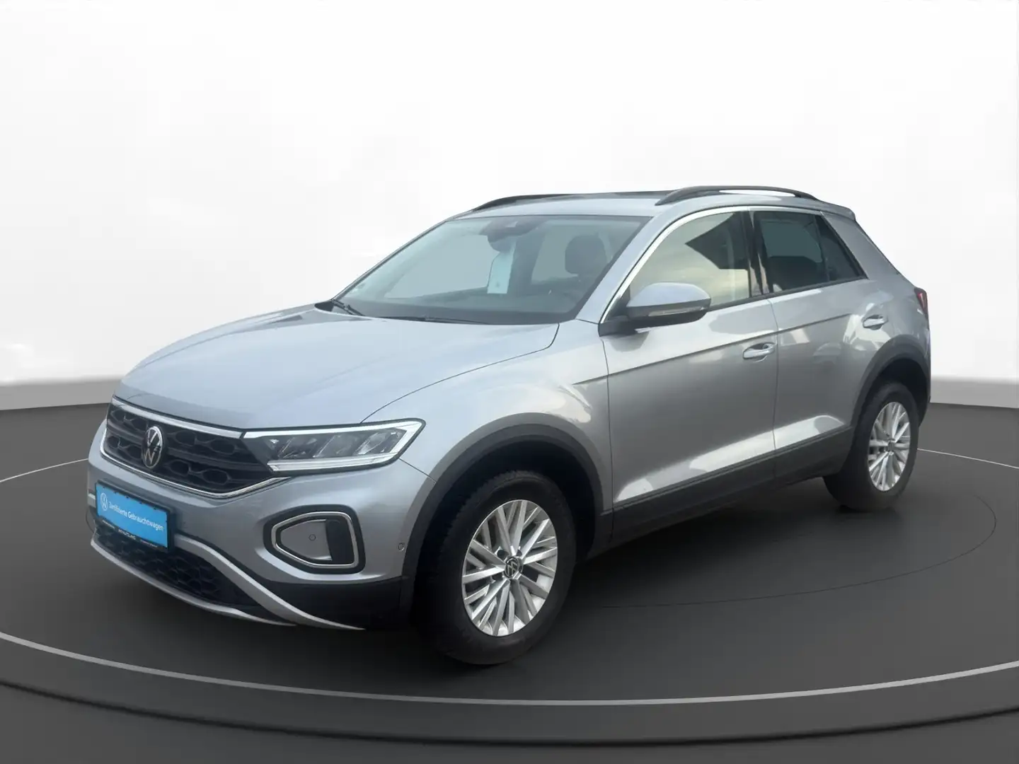 Volkswagen T-Roc 2.0 TDI Life | NAVI | LED | AHK | SITZH. | Silber - 2