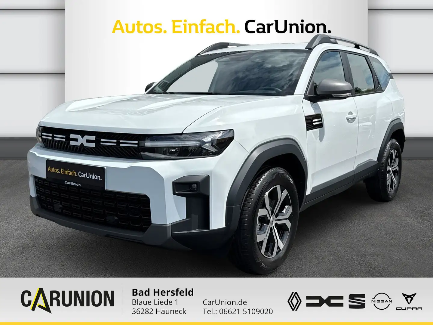 Dacia Bigster Expression TCe 140 Sitz-/Lenkradh./Navi Weiß - 1