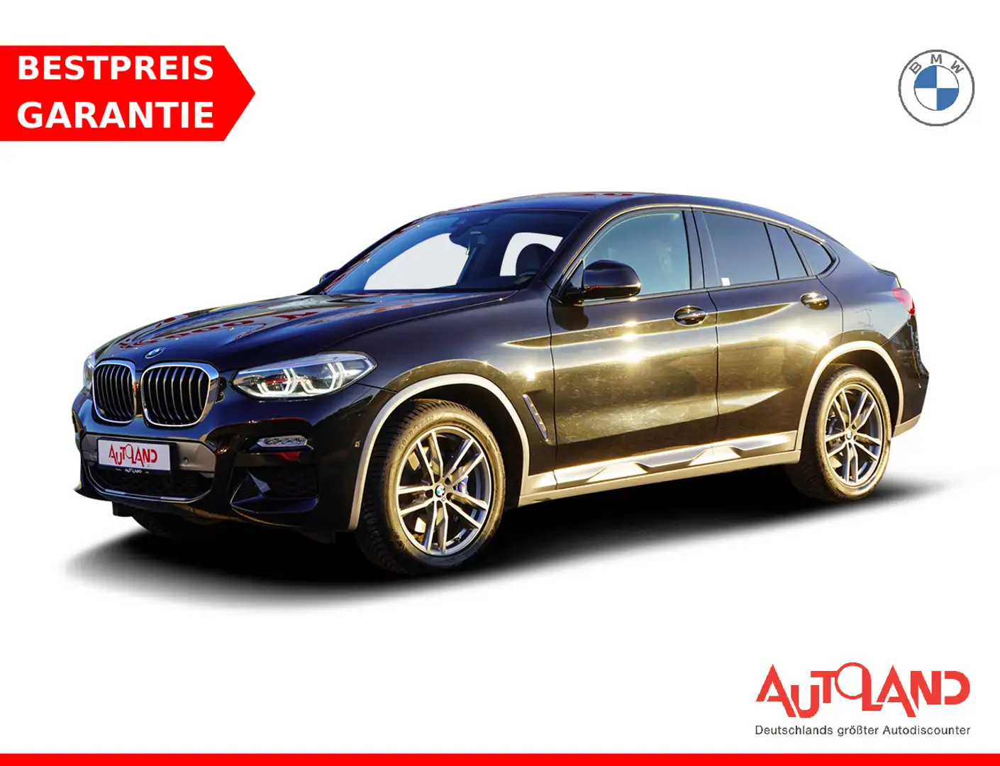 BMW X4 xDrive30d M Sport X LED Navi AHK Kamera PDC Zwart - 1