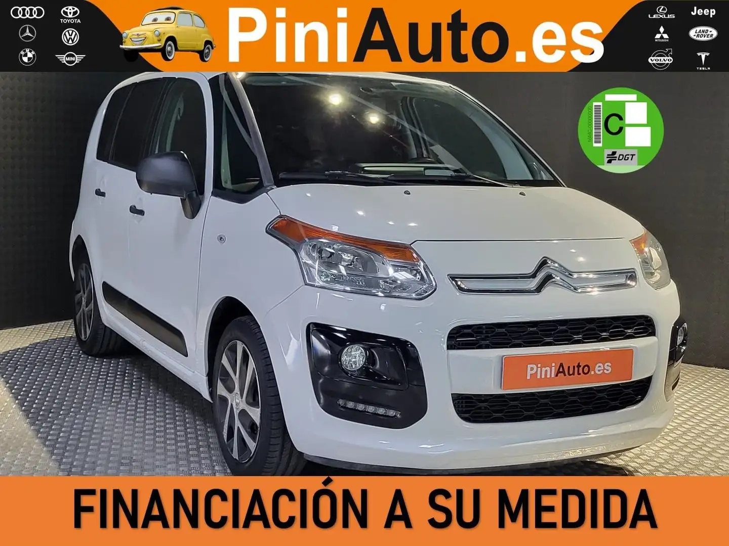 Citroen C3 Picasso 1.6BlueHDi Tonic 100 Wit - 1