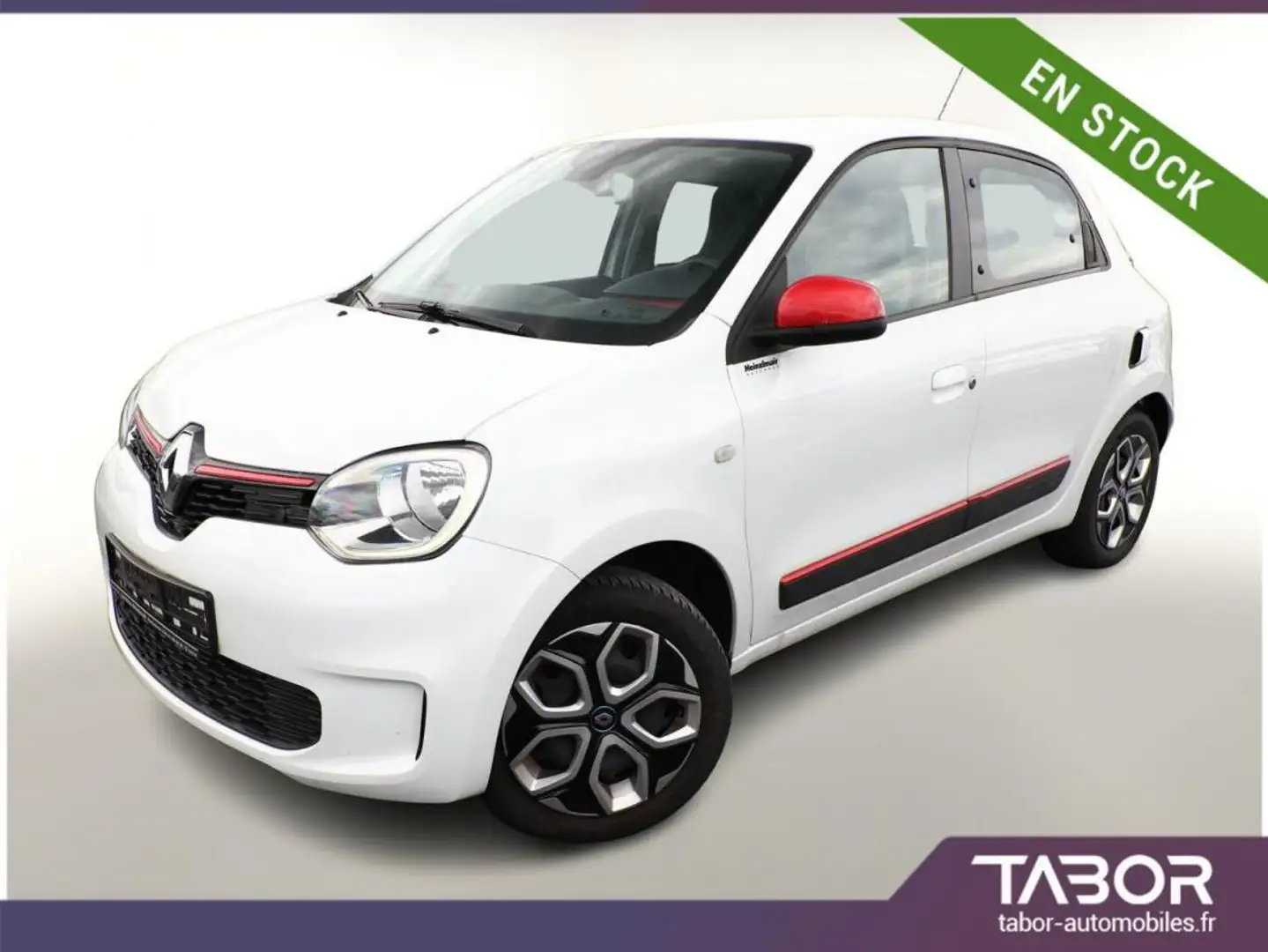 Renault Twingo Electric Zen radars CarPlay Blanc - 1