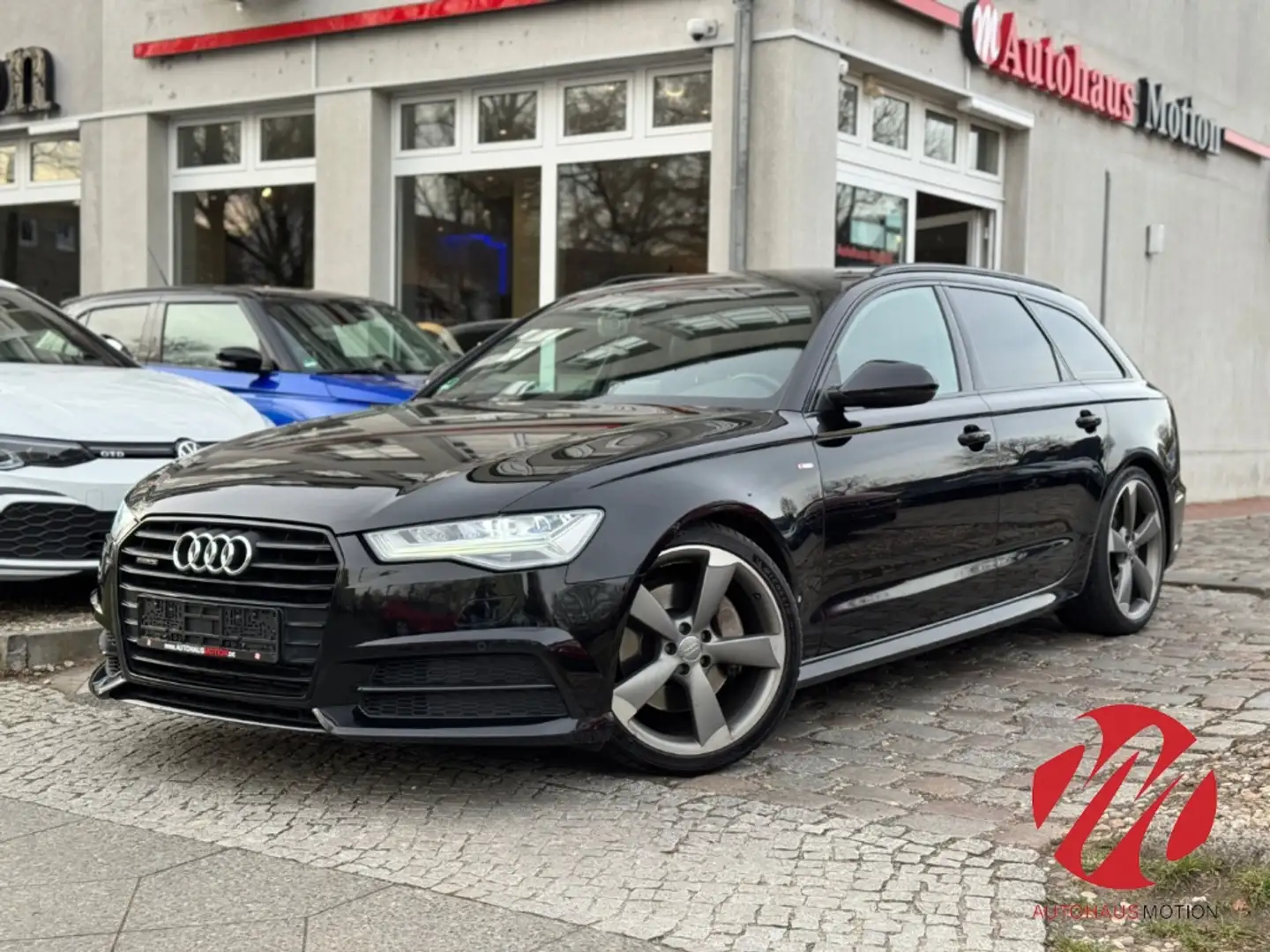 Audi A6 Avant 3.0 TDI clean diesel quattro 2x S line Zwart - 2