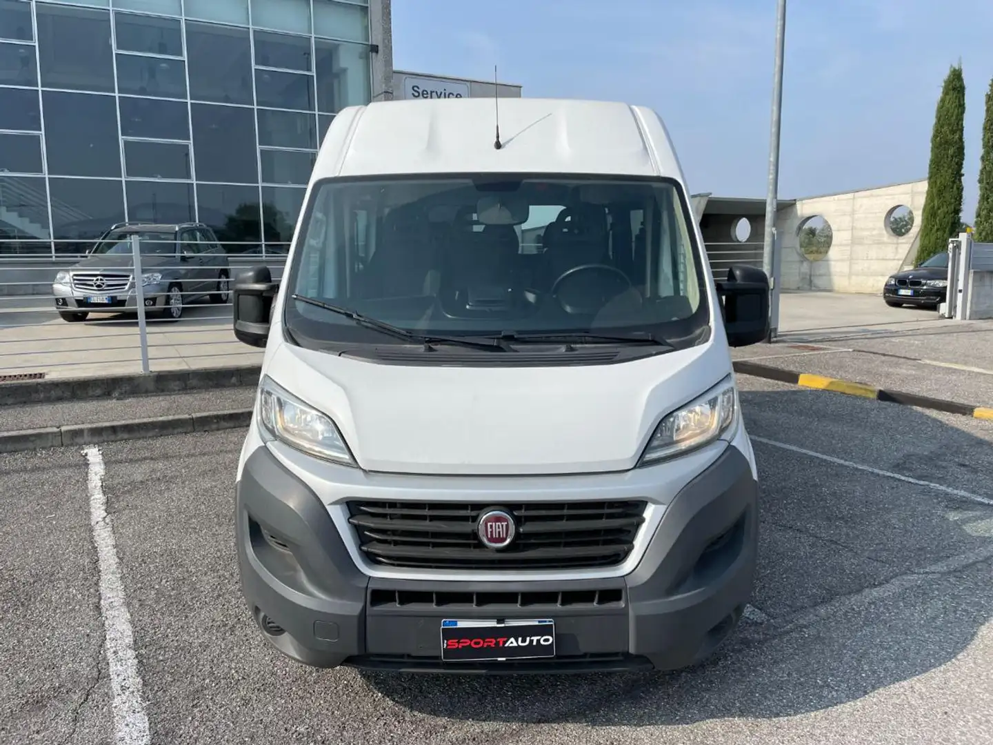 Fiat Ducato 35 3.0 CNG PM-TM Panorama 9 POSTI Weiß - 2