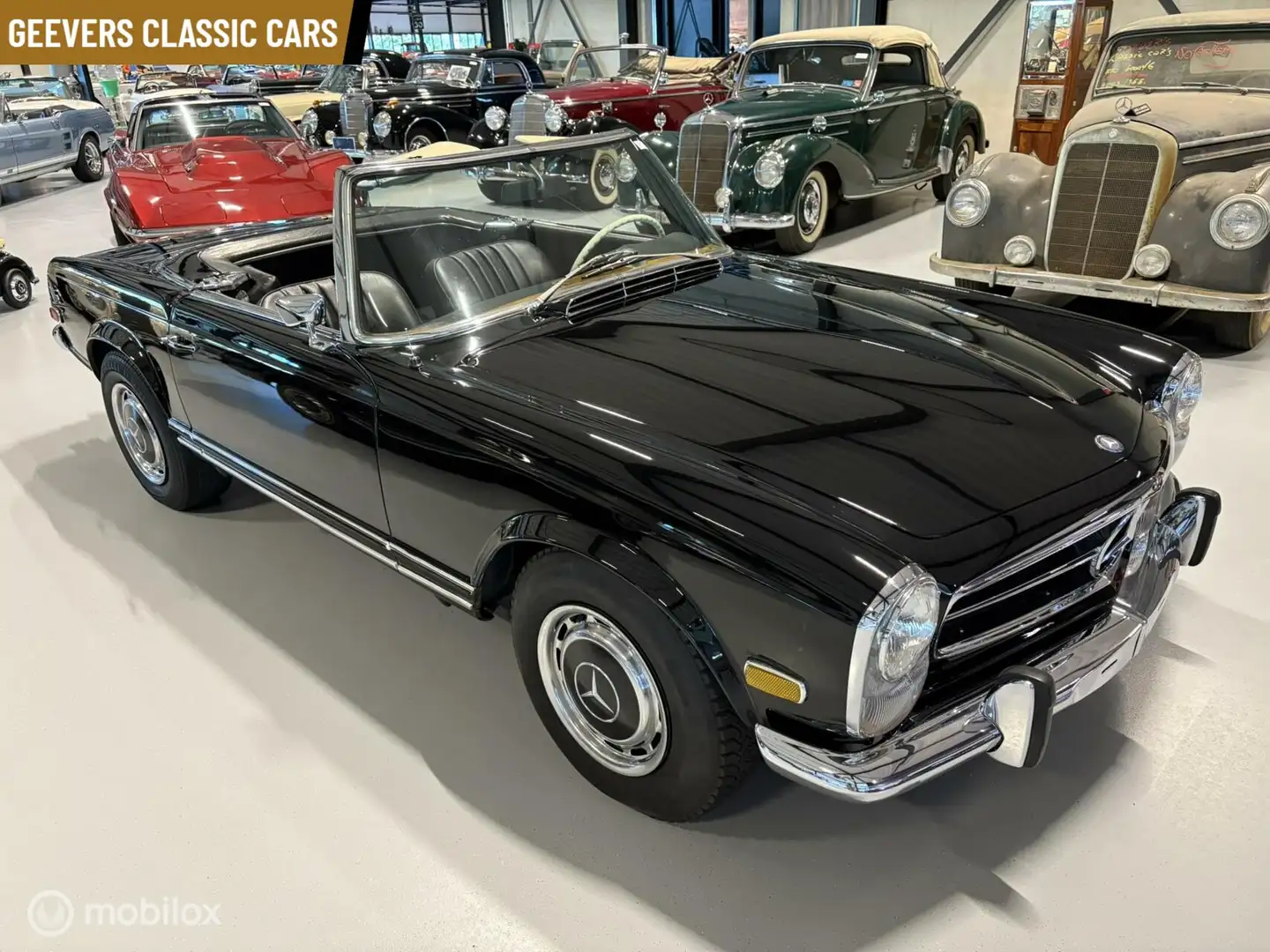 Mercedes-Benz SL 280 Pagode Zwart - 1