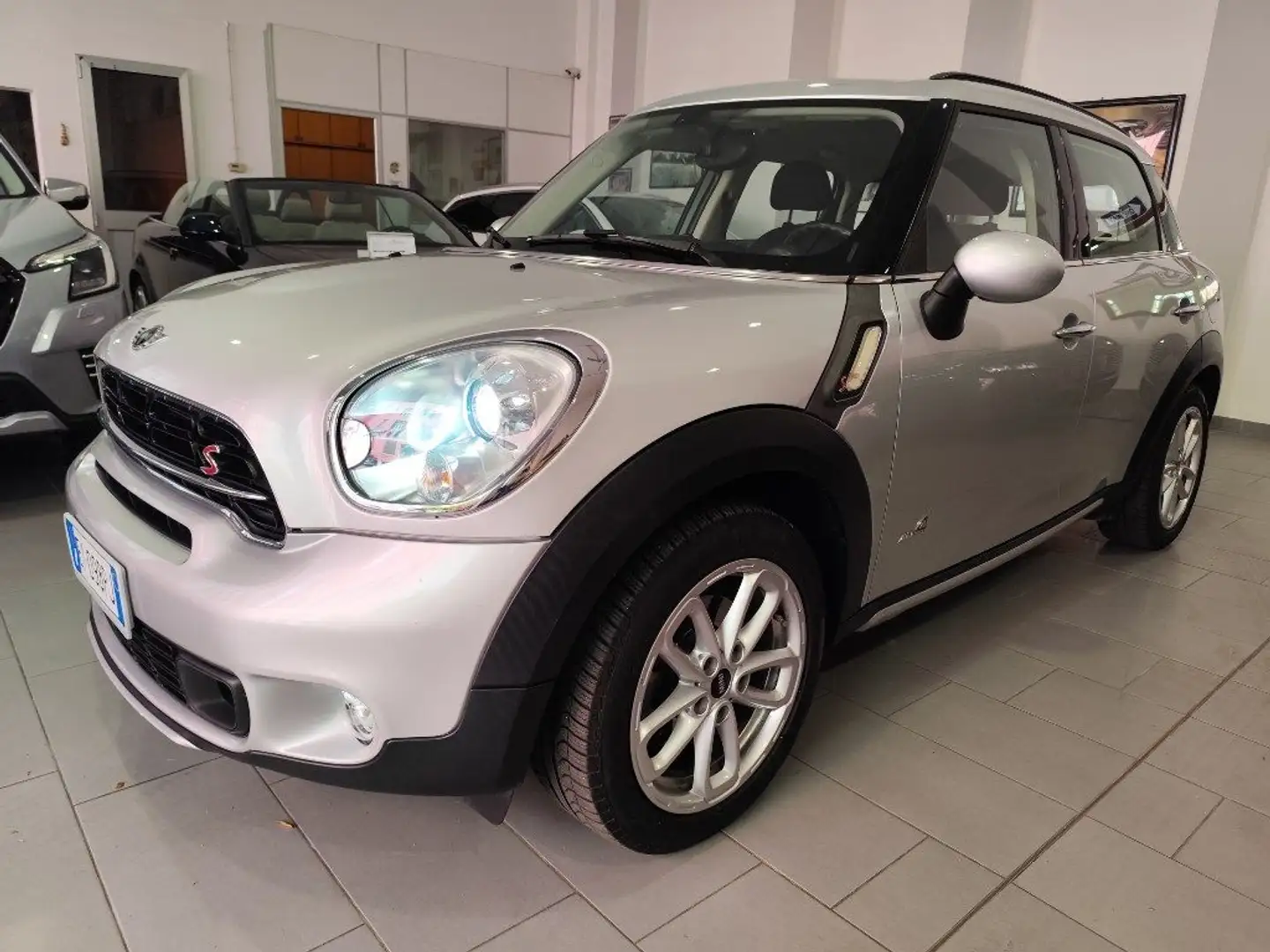 MINI Cooper SD Countryman Mini ALL4 EURO6 CATENE NUOVE Argento - 2