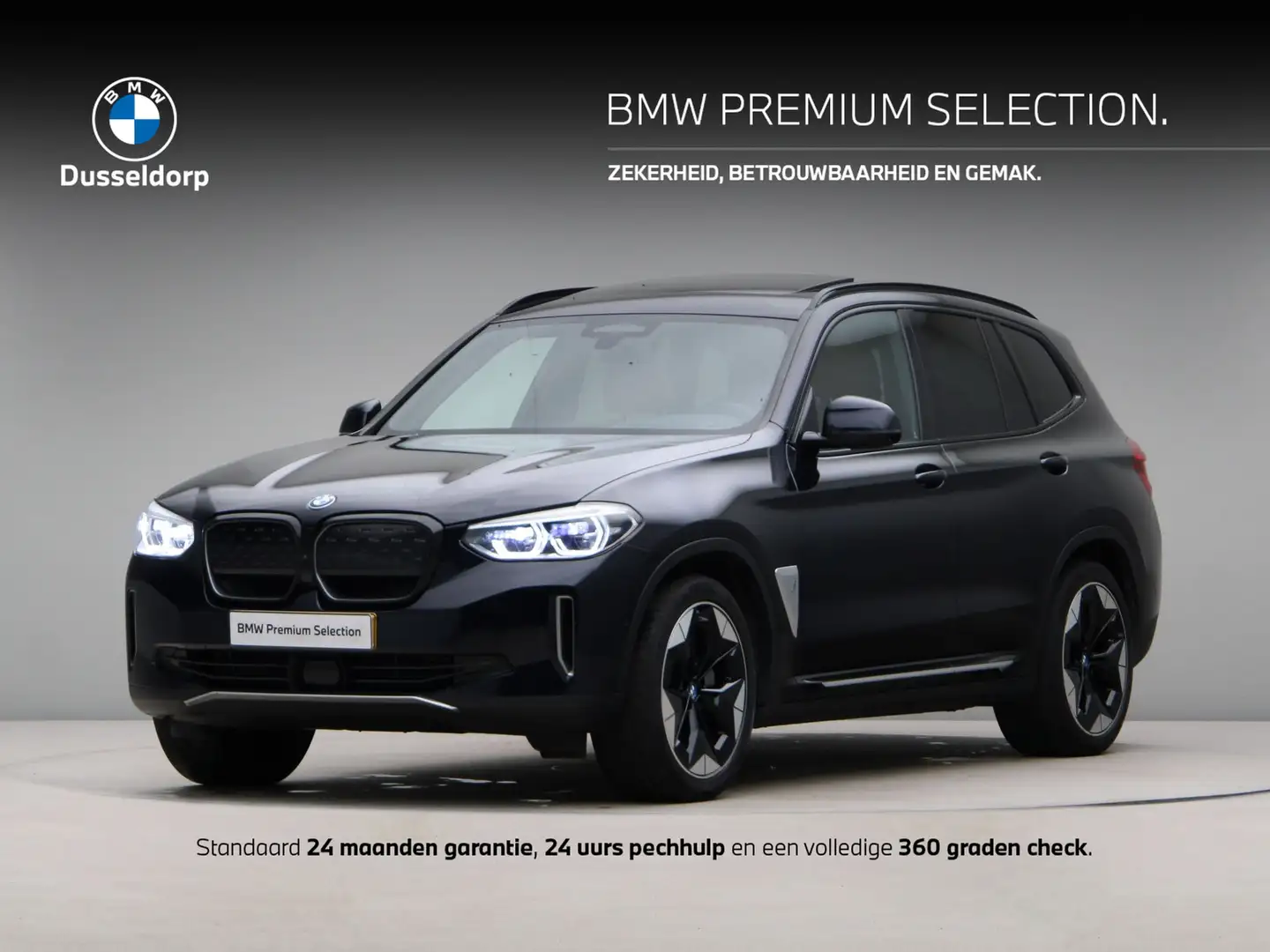 BMW iX3 High Executive 80 kWh Blauw - 1