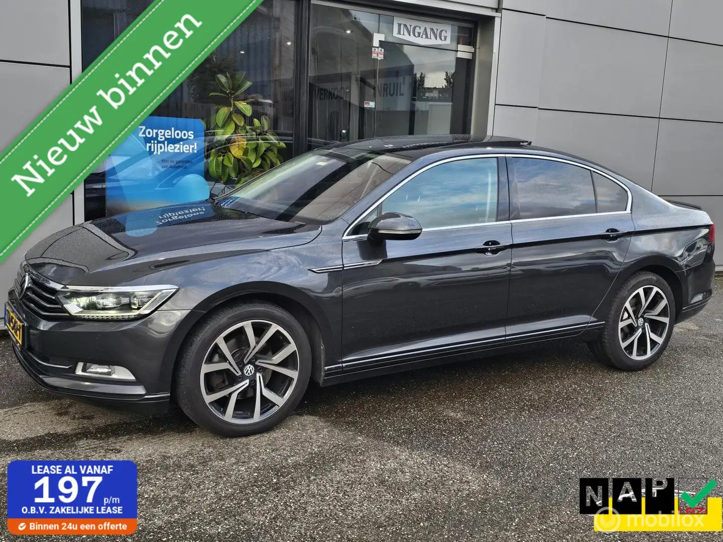 Volkswagen Passat 1.6 TDI Highline Business R Šedá - 1