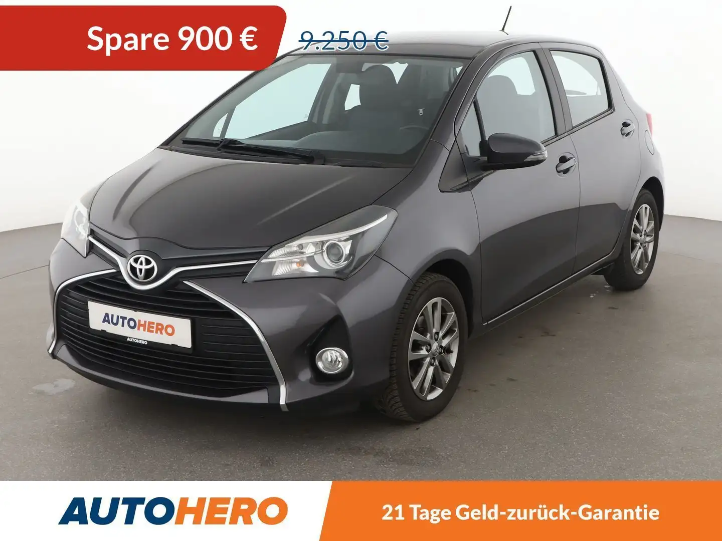 Toyota Yaris 1.0 VVT-i Comfort *AHK*KLIMA*GARANTIE* Grau - 1