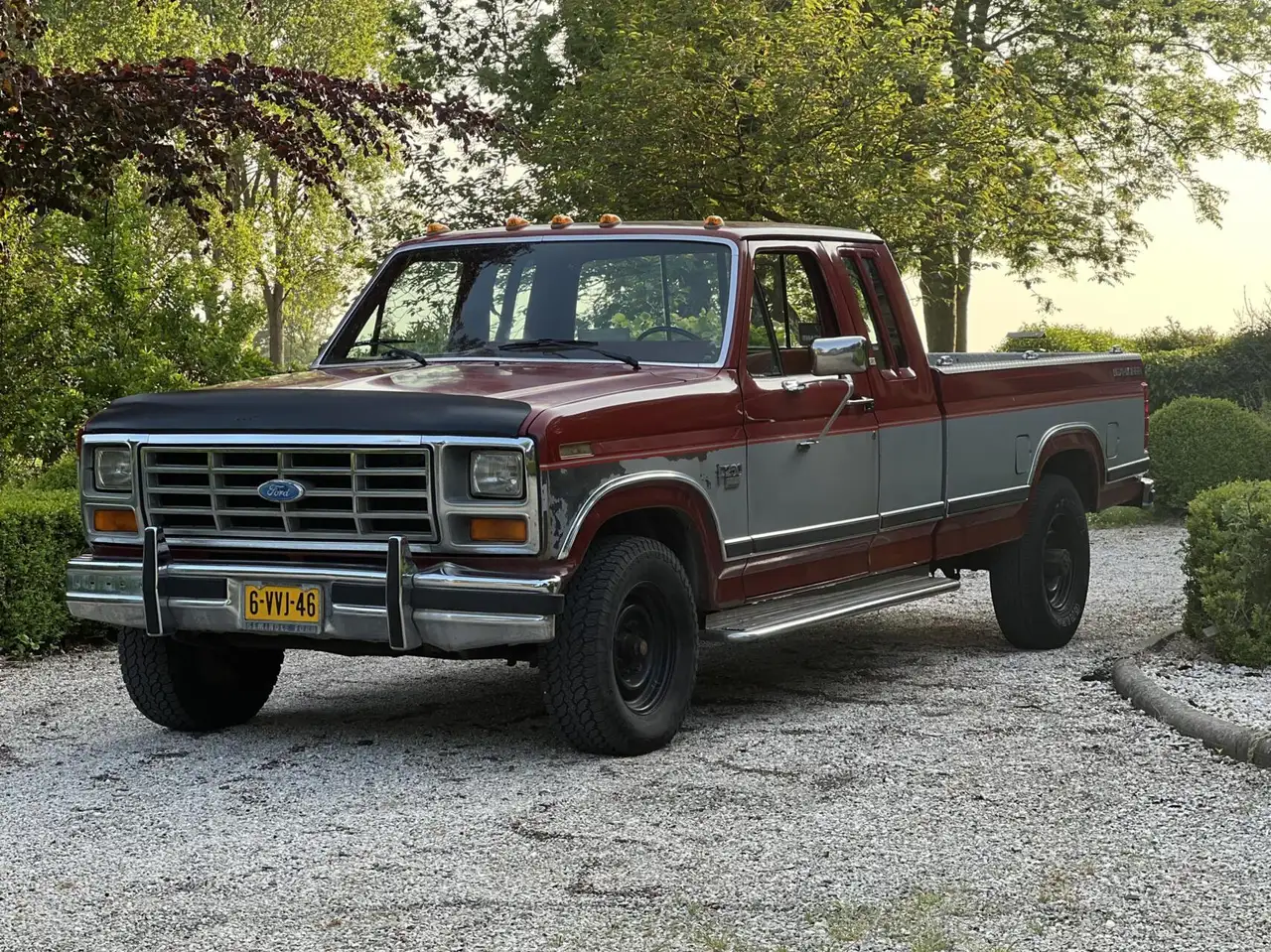 Ford F 250 Diesel 1985 6 Persoons NWE APK!, foto 3