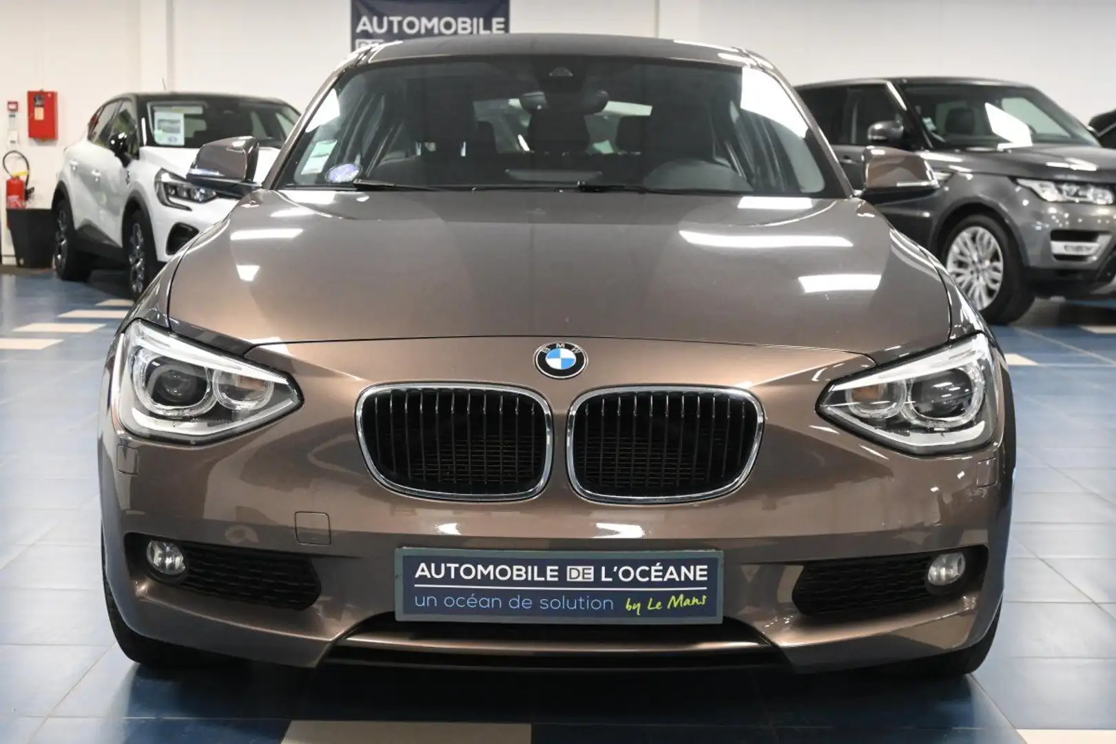 BMW 218 SERIE F20 125i 218 ch Lounge A Gris - 2