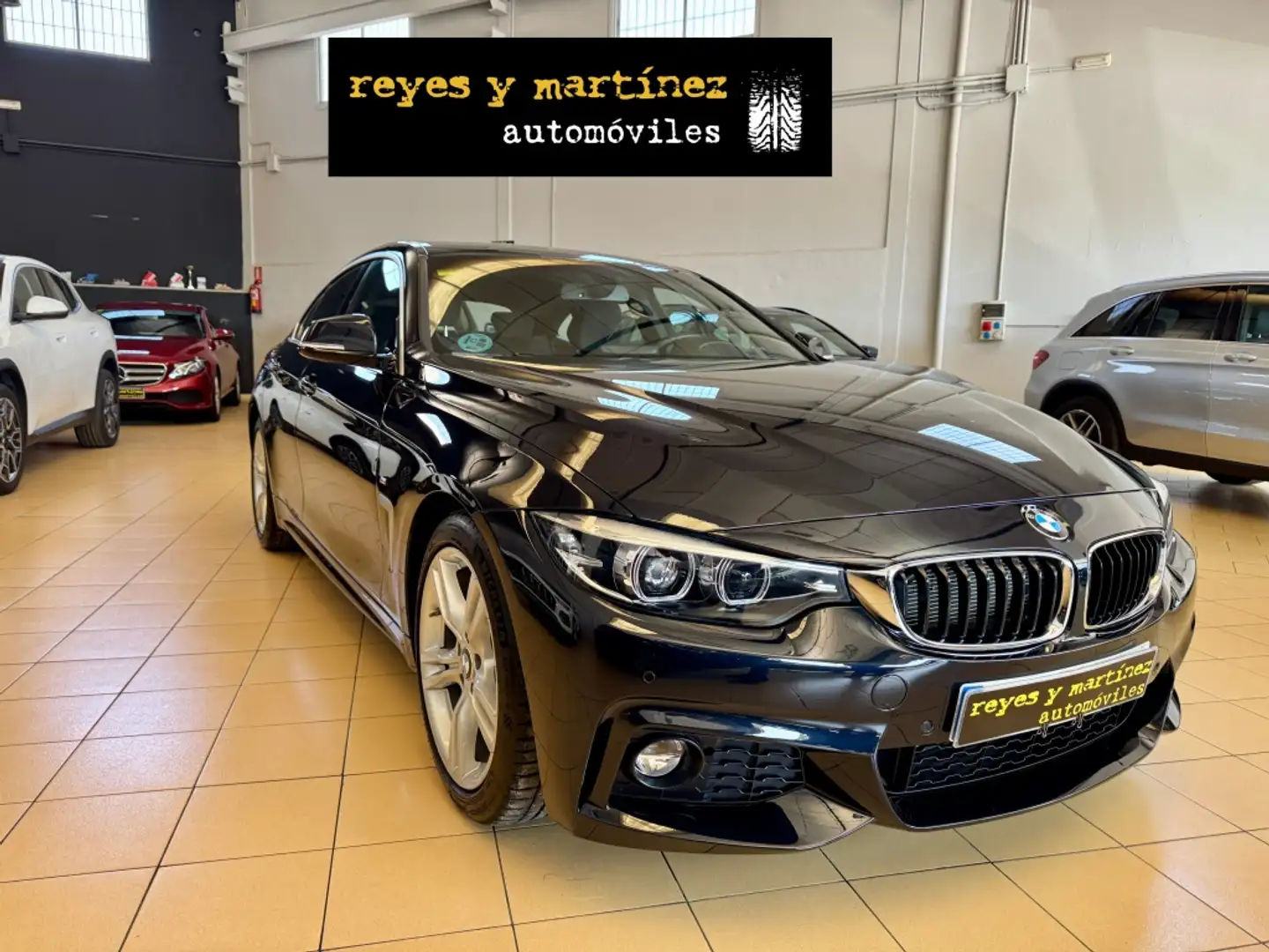 BMW 418 418d Gran Coupé Bleu - 2