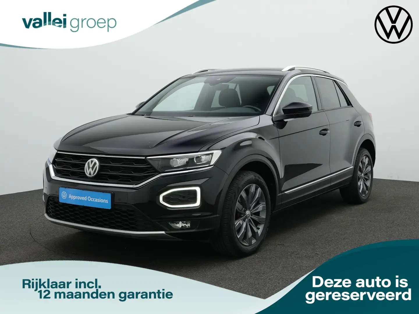 Volkswagen T-Roc 1.5 TSI 150 pk Sport | Beats | Navigatie | Adaptiv Zwart - 1