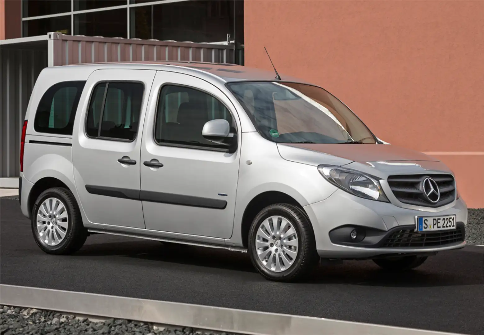 Mercedes-Benz Citan Tourer 110CDI Base Blanco - 2