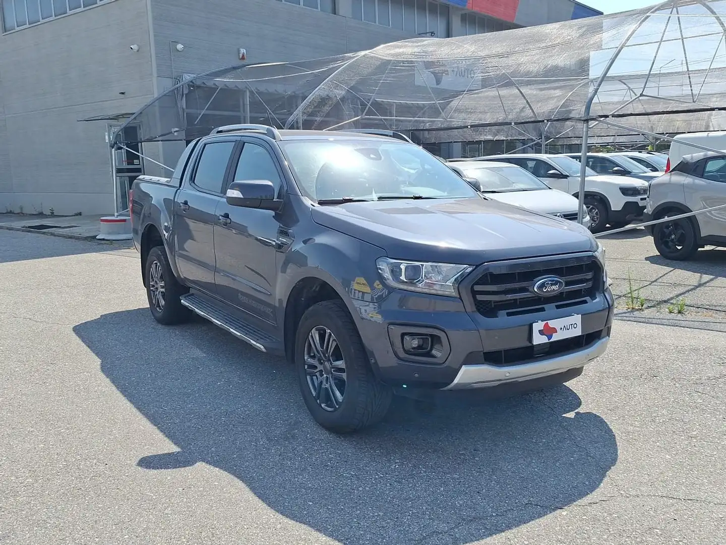 Ford Ranger Ranger 2.0 ecoblue double cab Wildtrak 213cv auto Grigio - 1