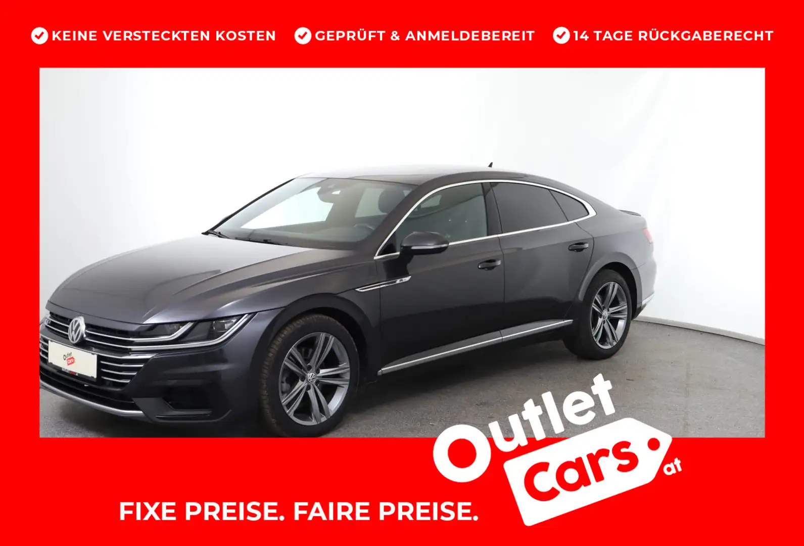 Volkswagen Arteon R-Line TSI ACT OPF DSG Grau - 1