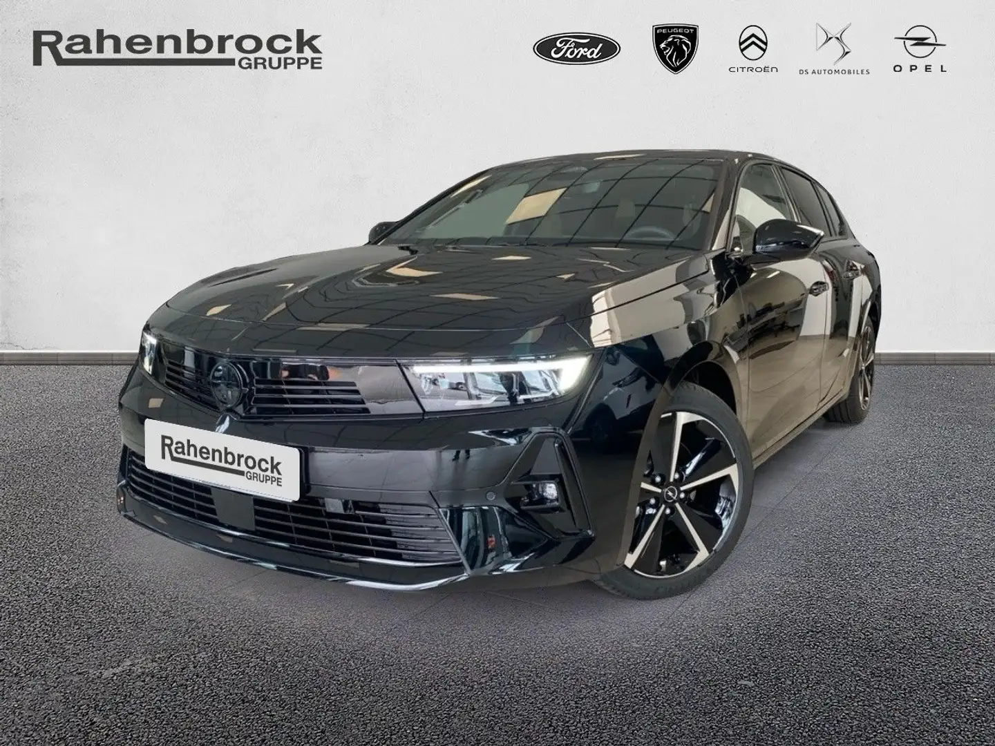 Opel Astra ST GS 1.2 Turbo 130PS Automatik Tech-Paket Zwart - 1